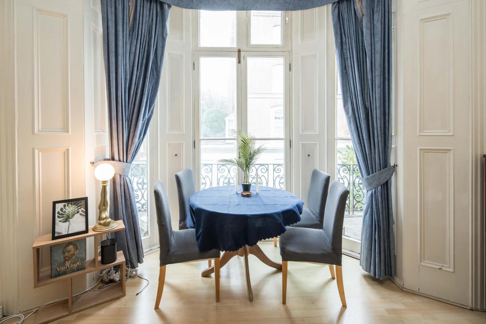 Cosy High-Ceiling Victorian Flat With Balcony - 2Mins To Hyde Park, Kensington Palace, Nottinghill, High Street Kensington,2Br 2Baths London Exterior photo