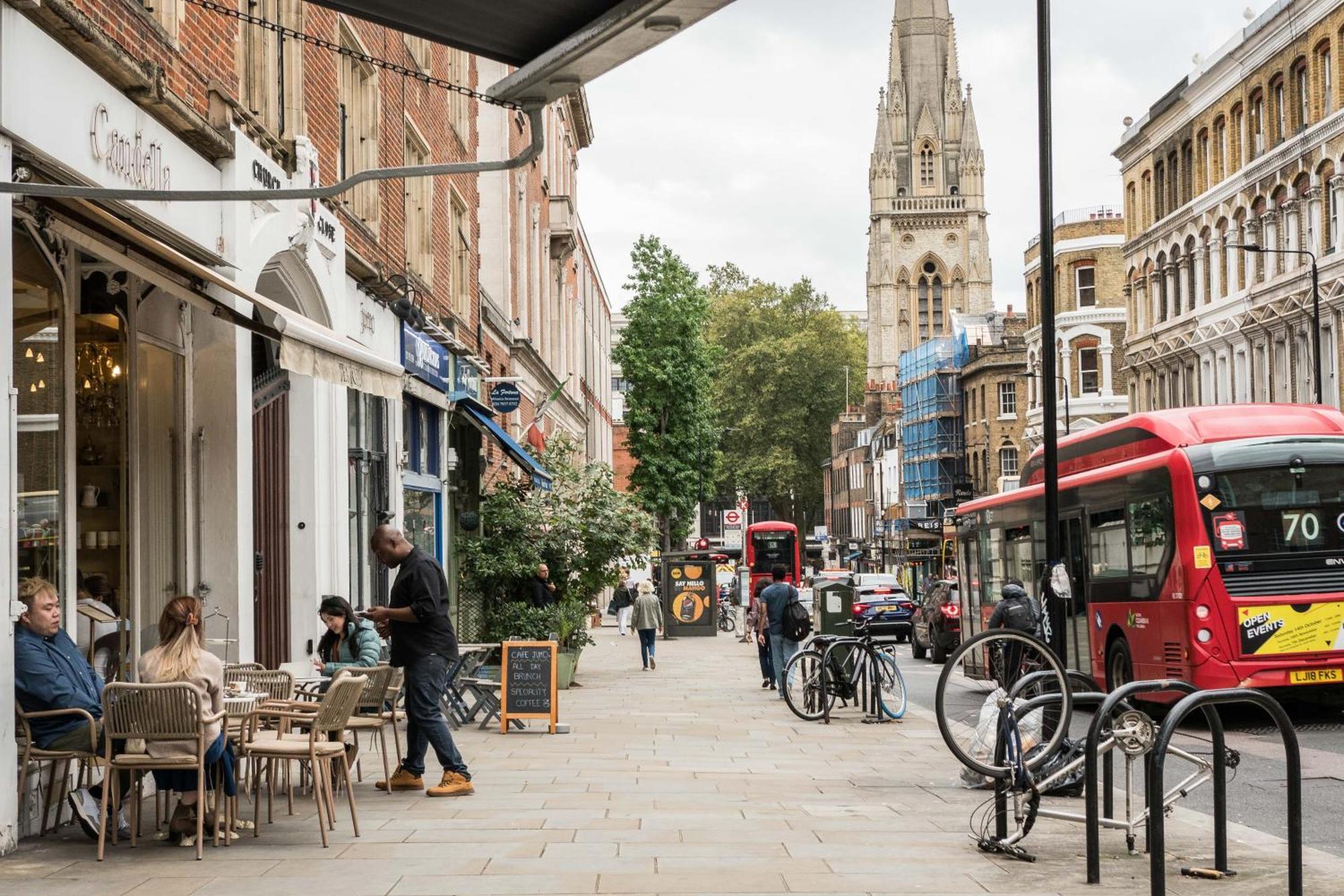 Cosy High-Ceiling Victorian Flat With Balcony - 2Mins To Hyde Park, Kensington Palace, Nottinghill, High Street Kensington,2Br 2Baths London Exterior photo